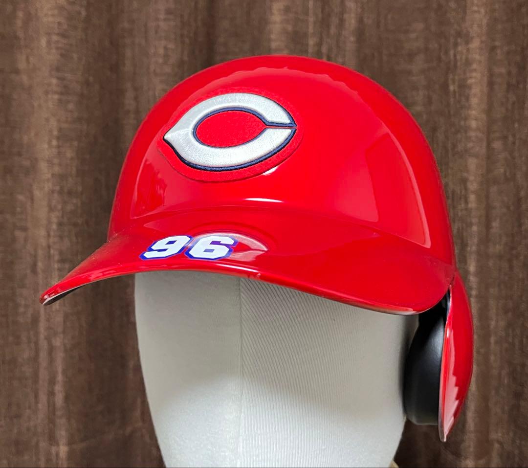 広島東洋カープ　プロ仕様ヘルメット　右打者用Oサイズ　プロコレ　中村奨成選手仕様
