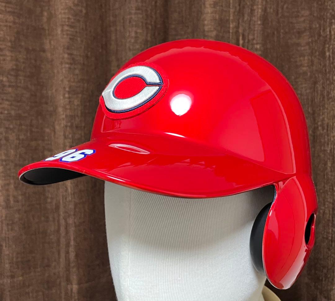 広島東洋カープ　プロ仕様ヘルメット　右打者用Oサイズ　プロコレ　中村奨成選手仕様