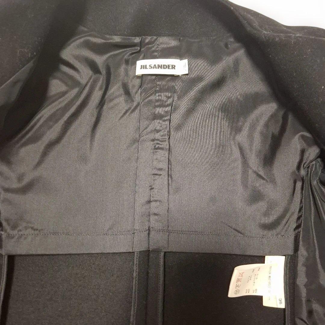 【JIL SANDER 】サイズ36　レディース　　ブラック テーラードコート