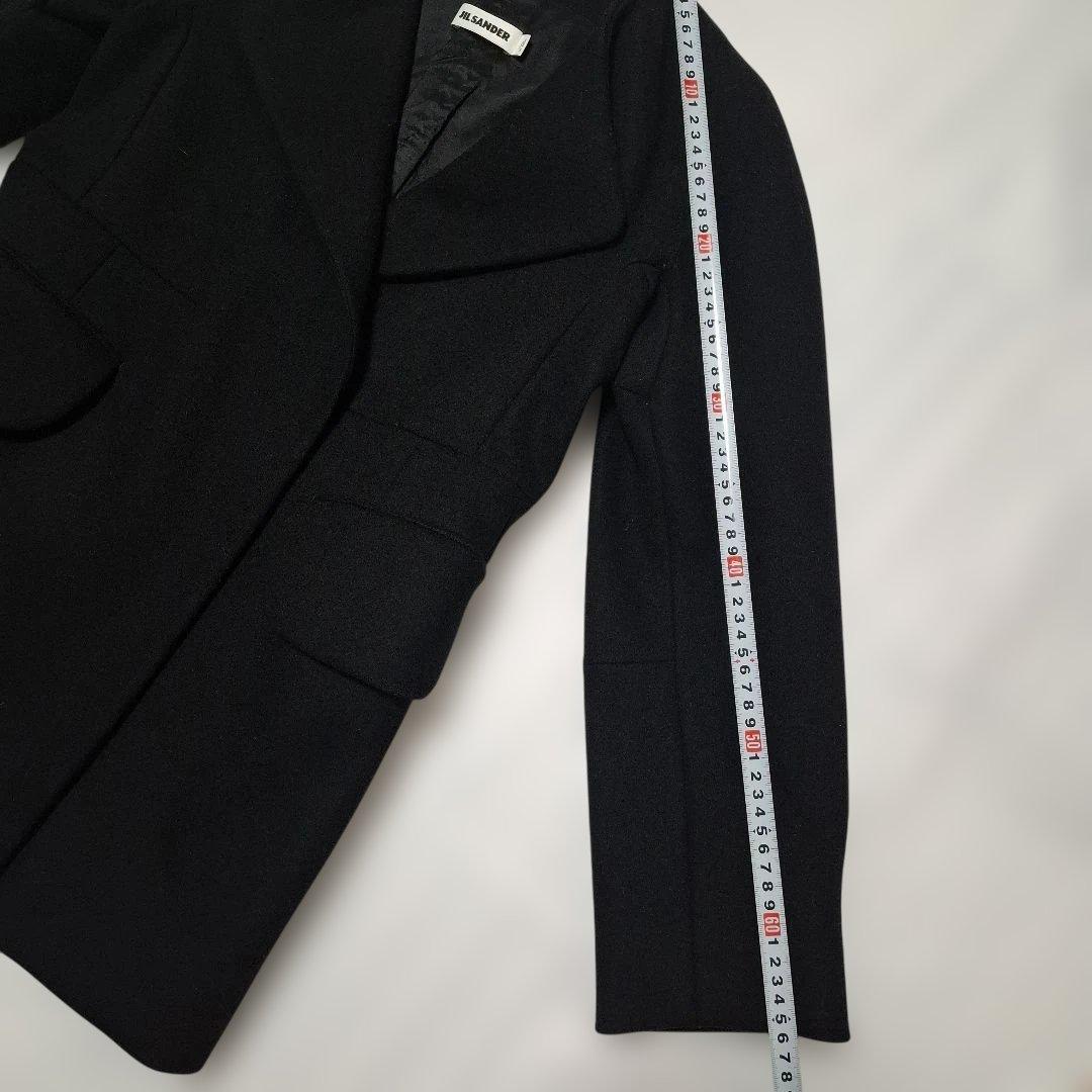 【JIL SANDER 】サイズ36　レディース　　ブラック テーラードコート