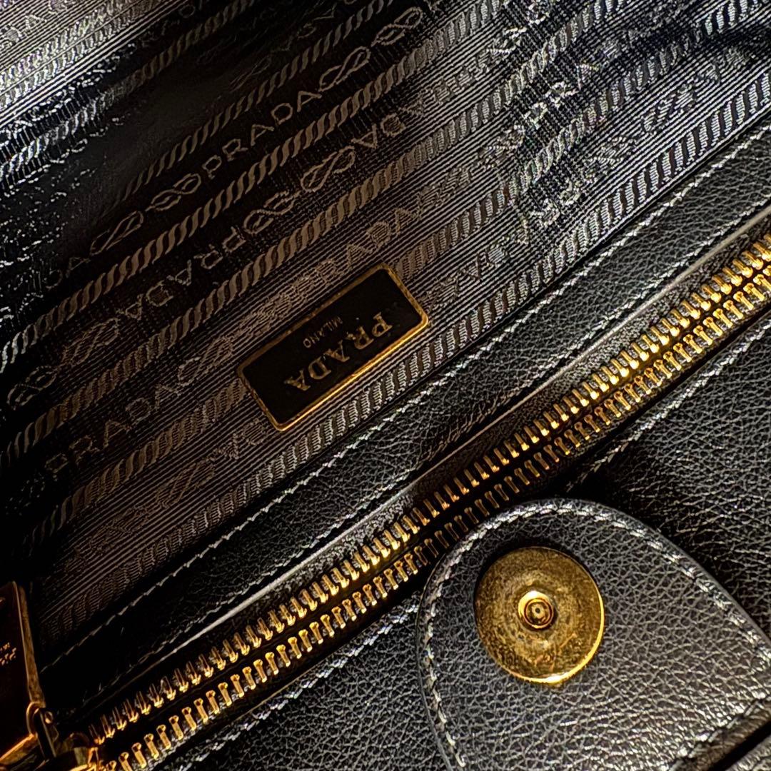 PRADA 2way ハンドバッグ GLACE'CALF 1BG625