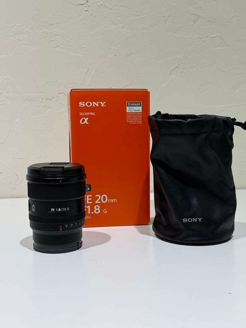【美品】SONY カメラレンズ FE20mm F1.8G