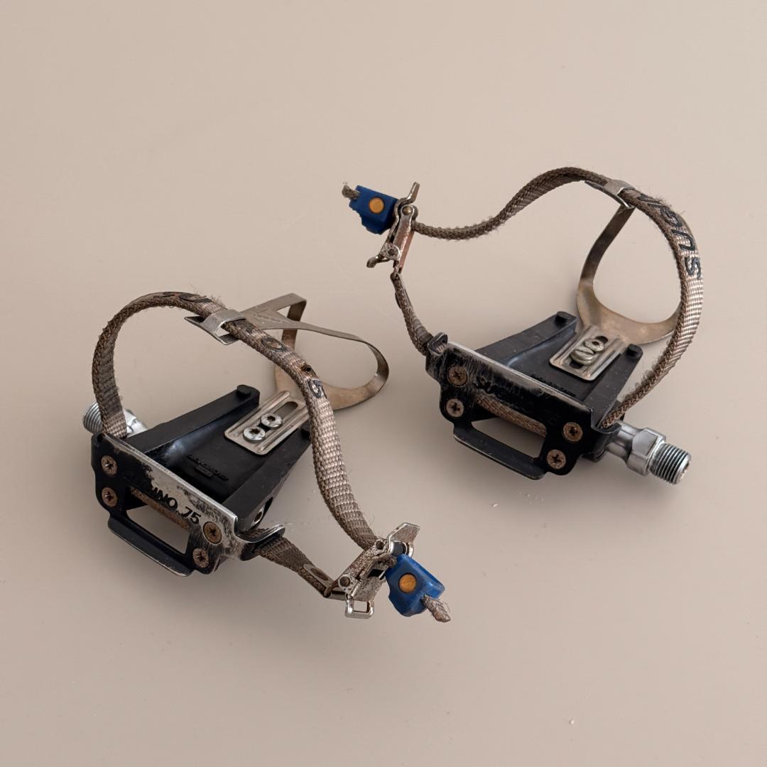 h*c様 SUGINO 75 トゥクリップペダル