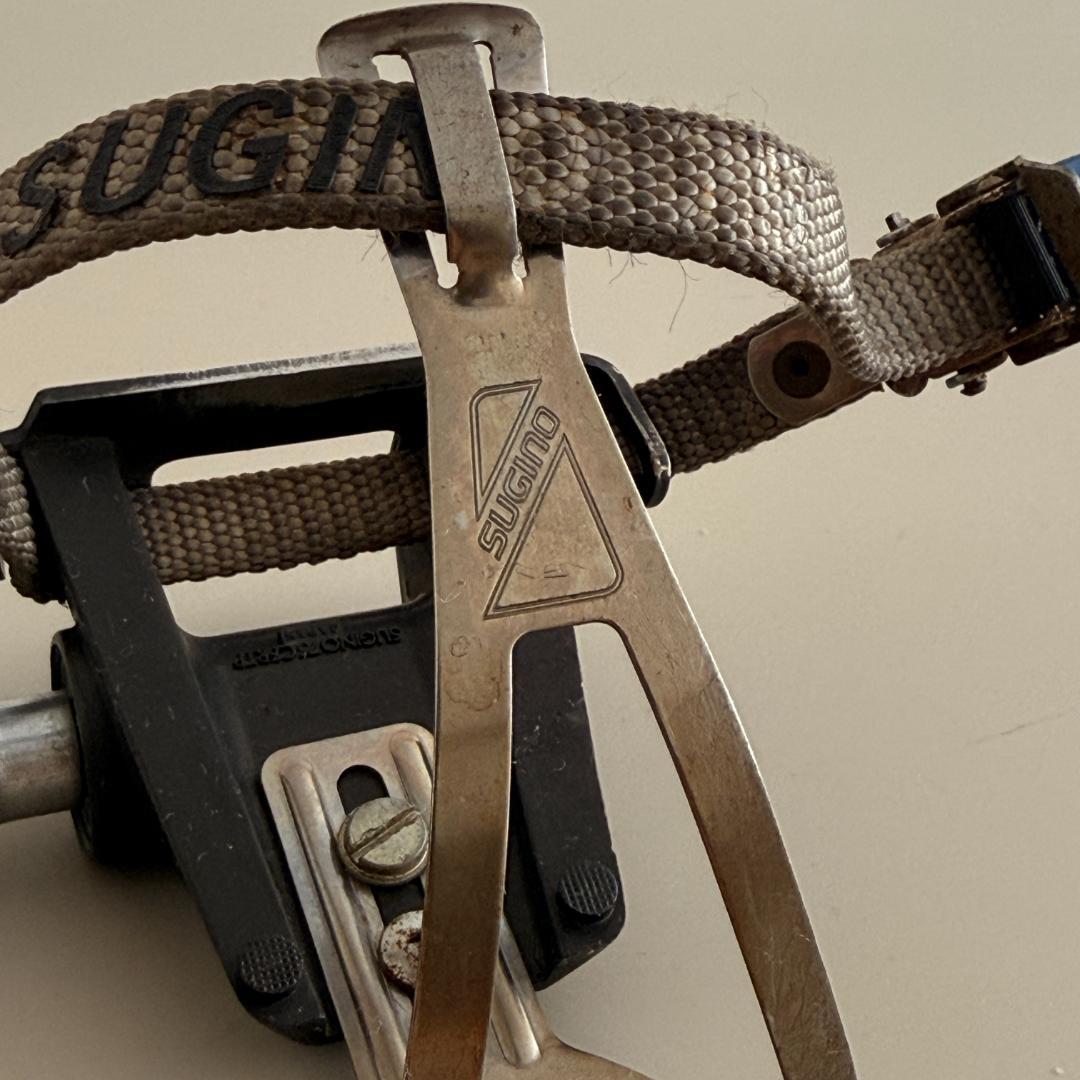 h*c様 SUGINO 75 トゥクリップペダル