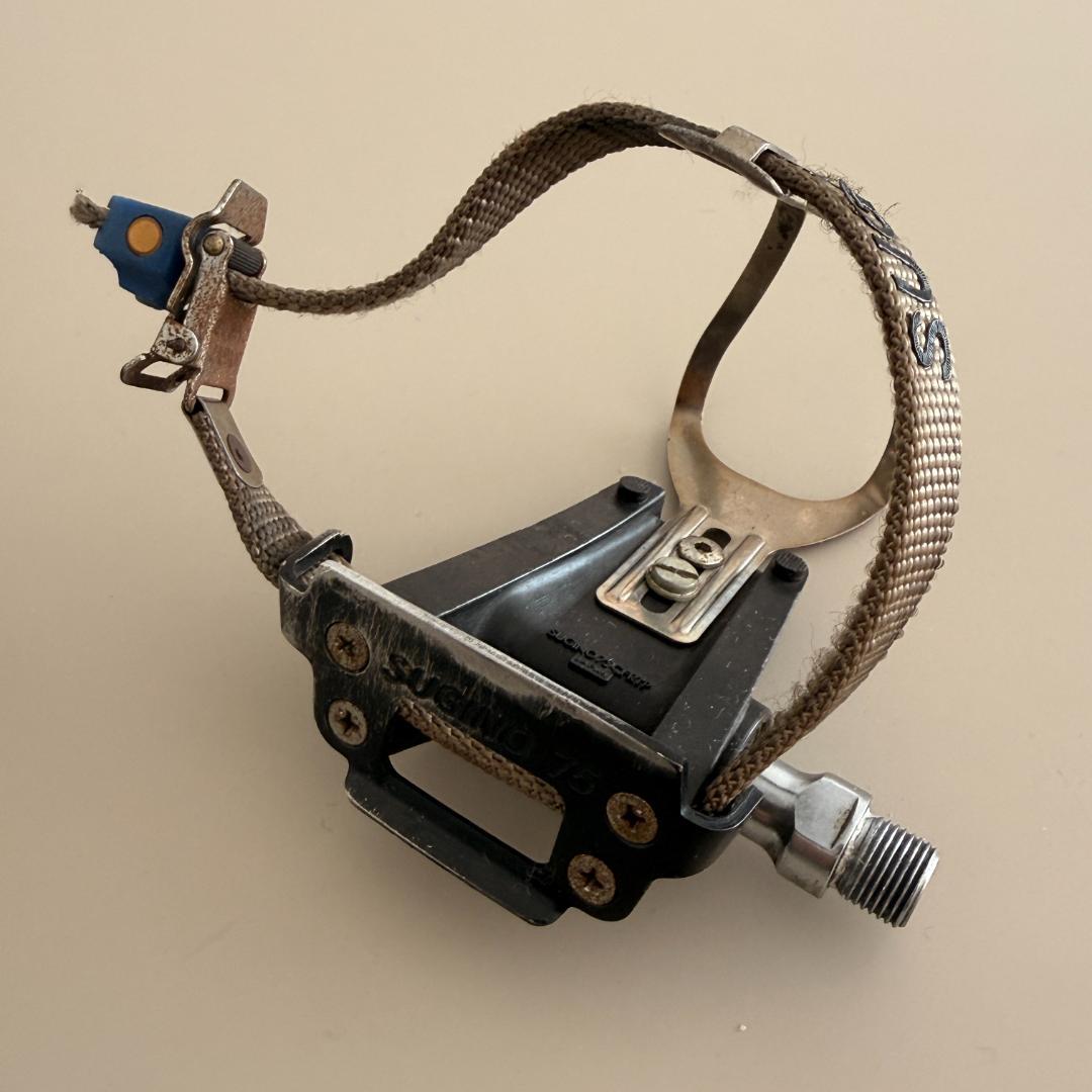 h*c様 SUGINO 75 トゥクリップペダル