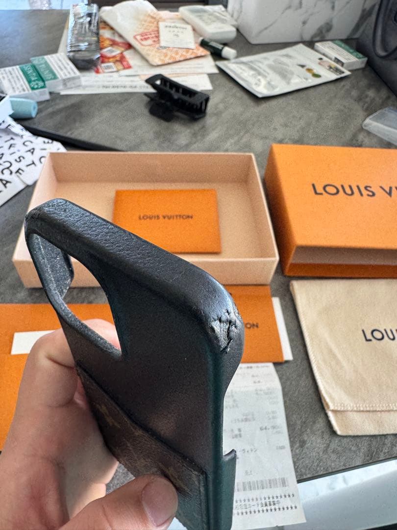 ルイヴィトン　iPhone15pro maxケース