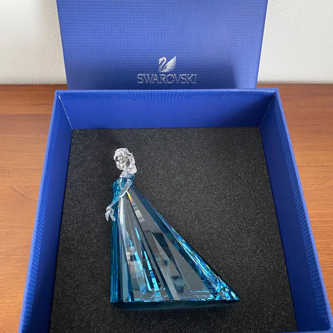 SWAROVSKI スワロフスキー クリスタル アナと雪の女王 エルサ 置物