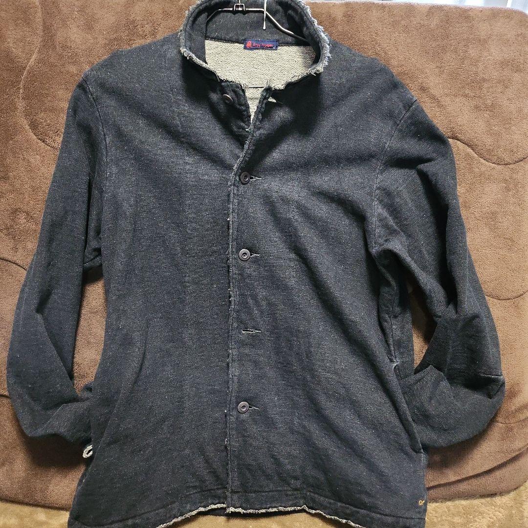 45RPM インディゴブルー スウェット生地ジャケット 4 XL