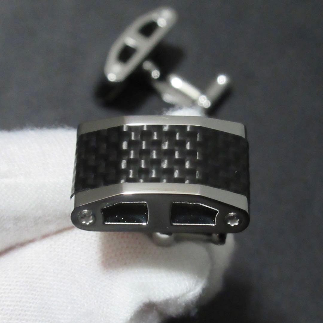 モンブラン カフス カーボン 104730