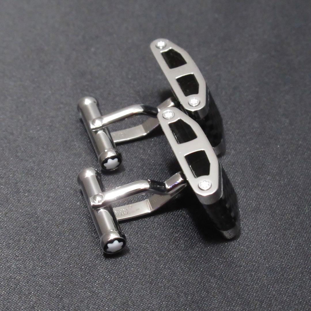 モンブラン カフス カーボン 104730