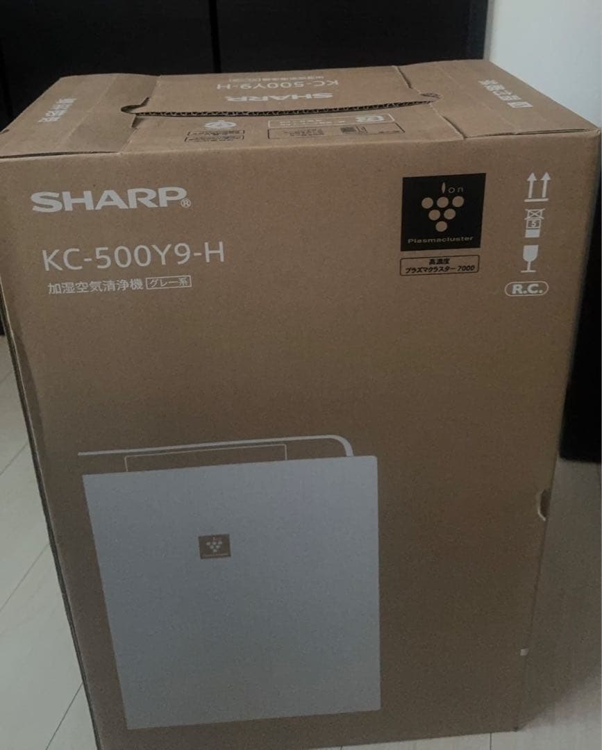 新品未使用　SHARP加湿空気清浄機 KC-500Y9-H