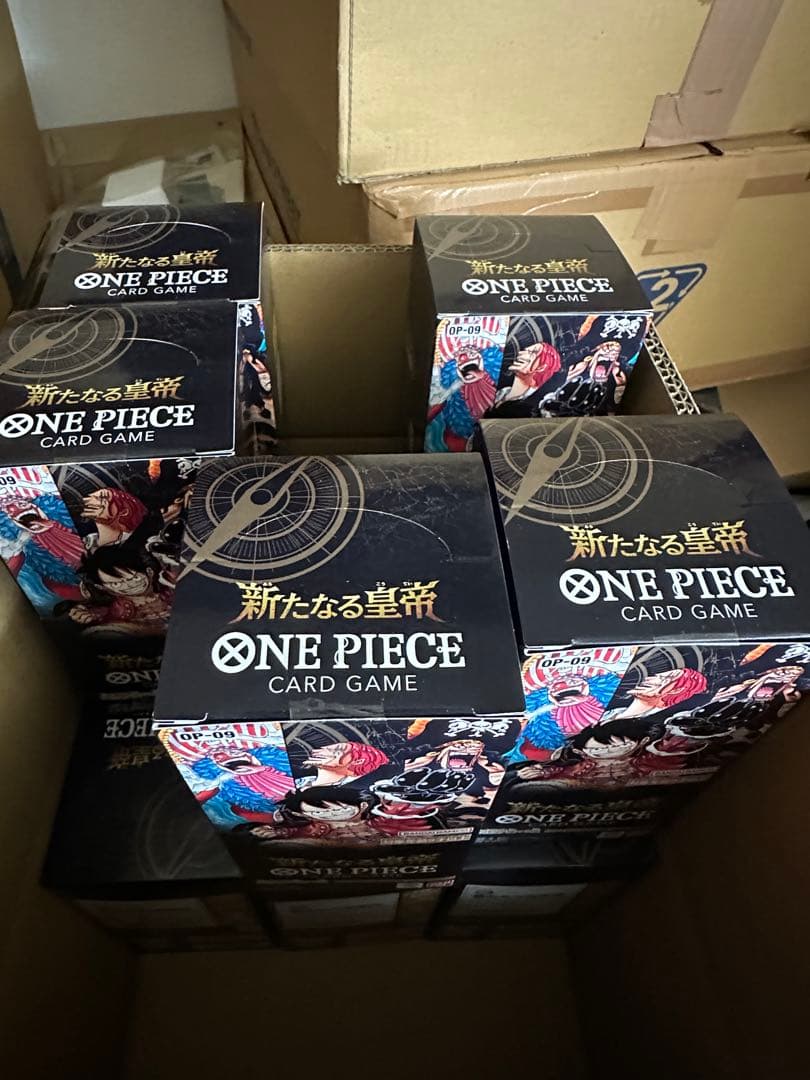 ワンピースカードゲーム OP-09 新たなる皇帝 1カートン 新品