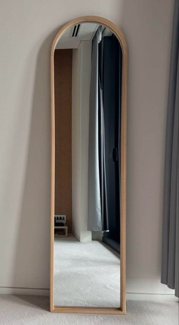 ZARA  スタンドミラー アーチ型