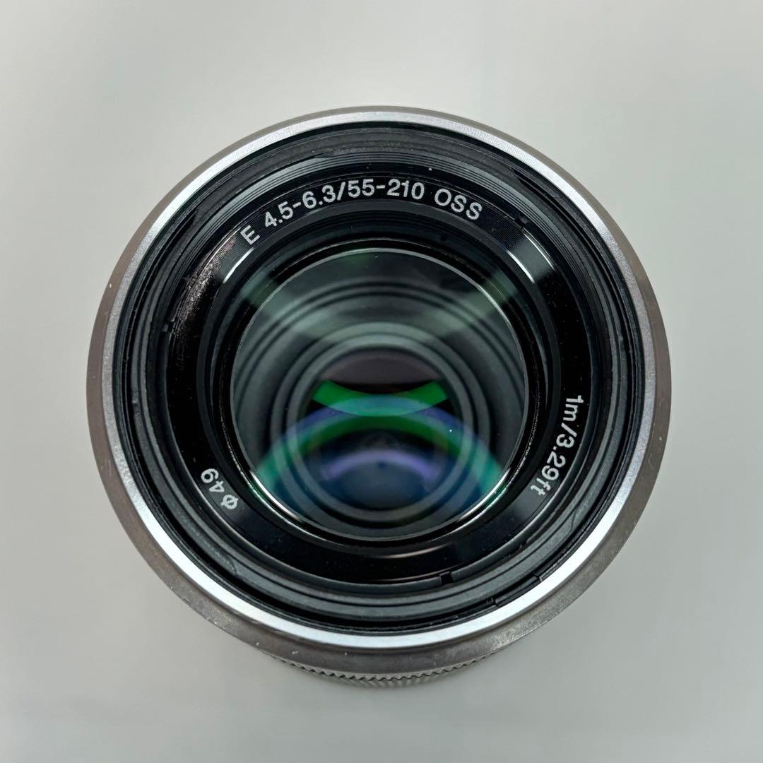 SONY α‬6000 ホワイト ミラーレス一眼 望遠レンズ付き