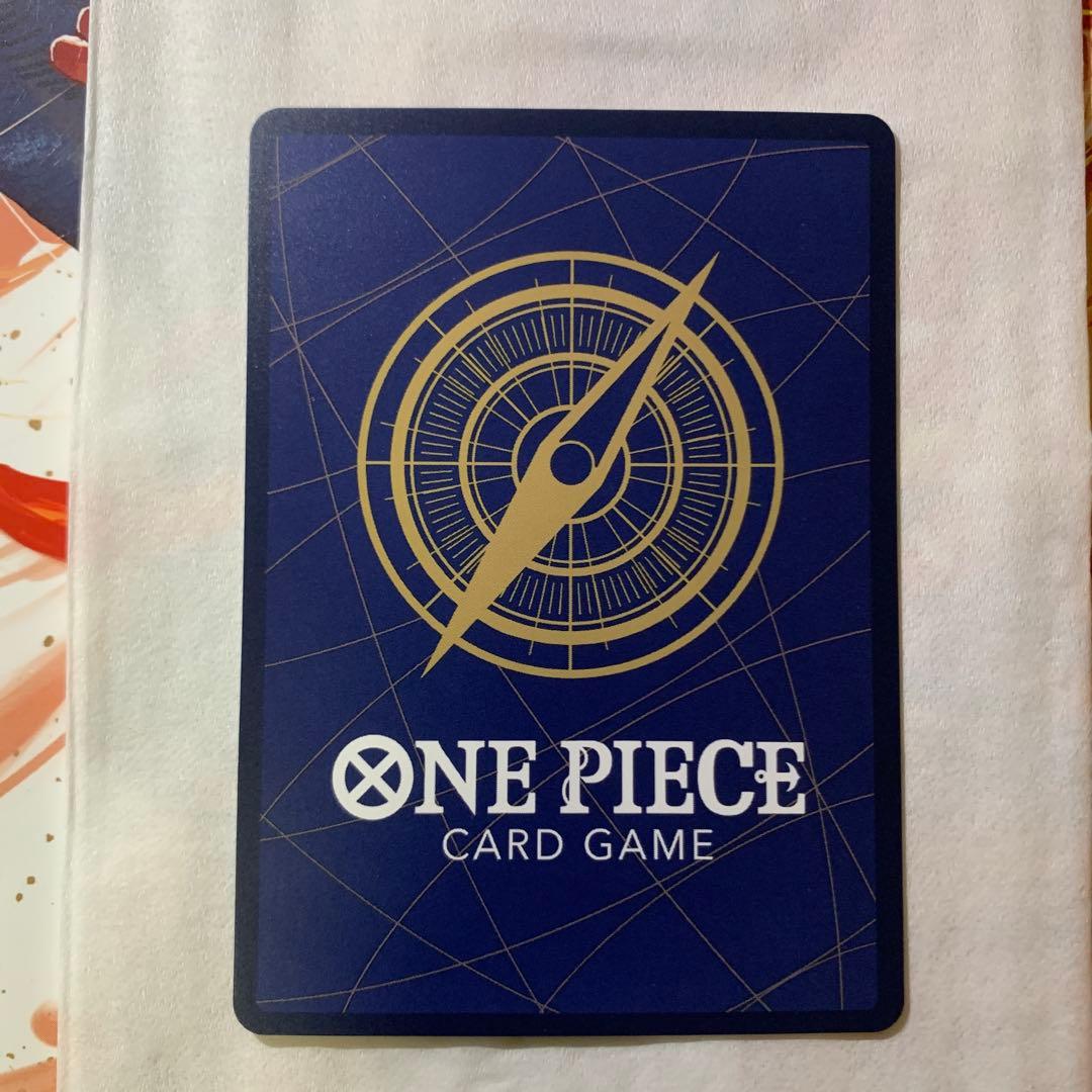 ワンピースカード モンキー・D・ルフィSPカード SEC 型番：EB02-061