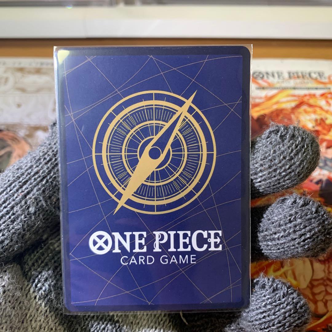 ワンピースカード モンキー・D・ルフィSPカード SEC 型番：EB02-061