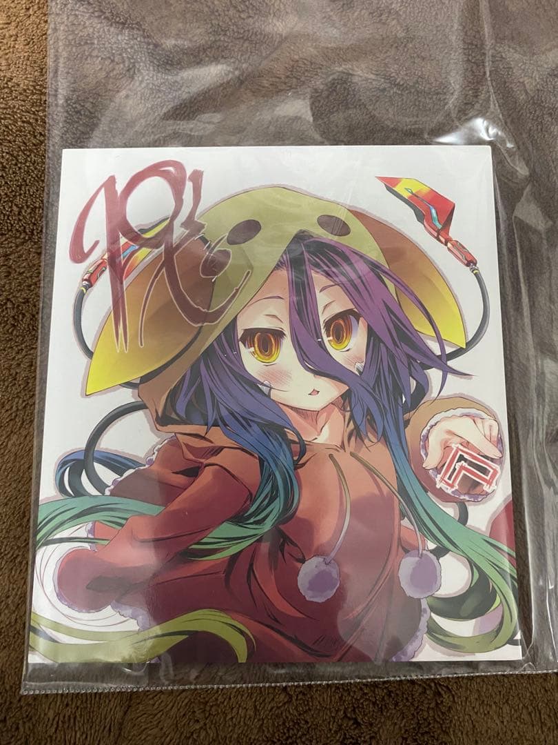 ノーゲーム・ノーライフゼロ 映画入場者特典 色紙セット