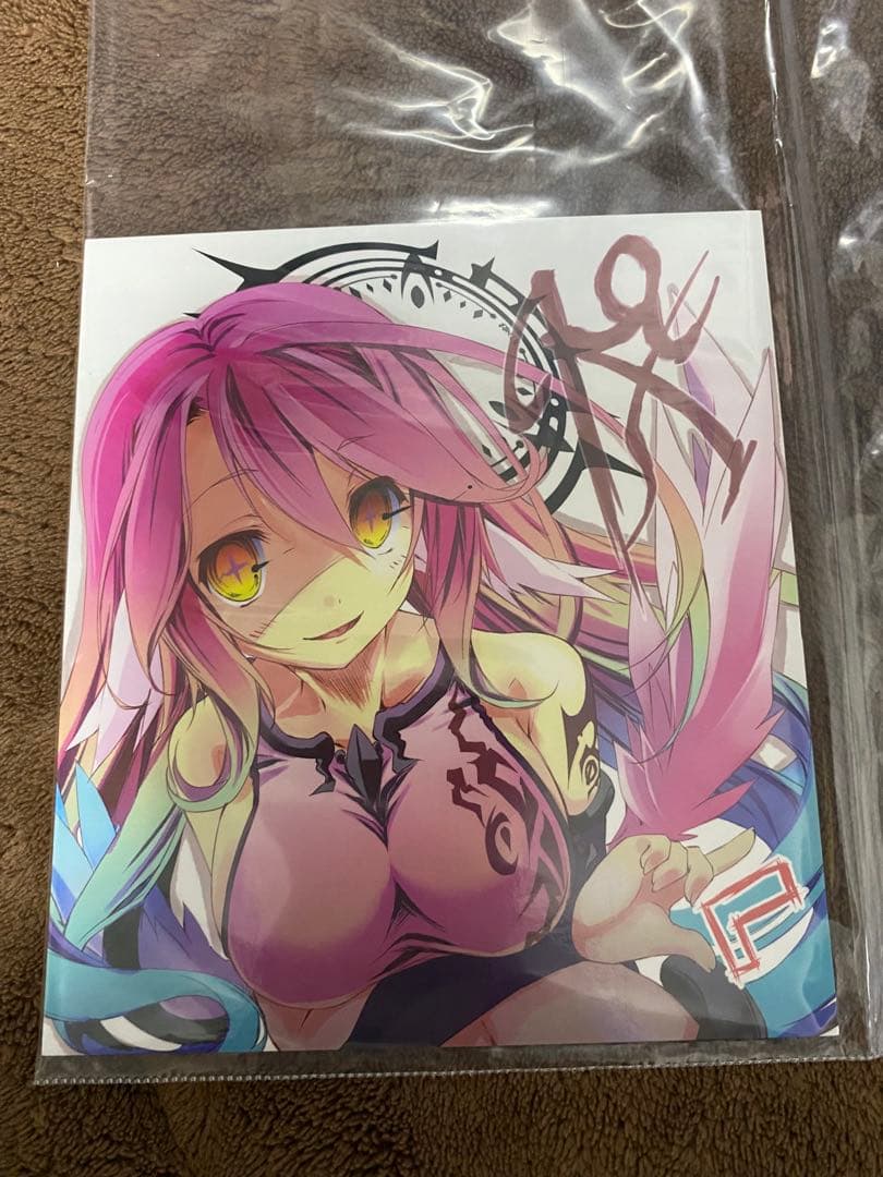 ノーゲーム・ノーライフゼロ 映画入場者特典 色紙セット