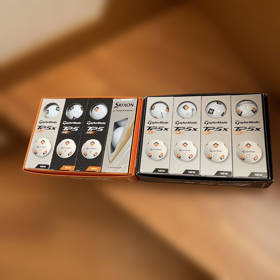 テーラーメイド　TP5x 1ダースとTP5他1ダース