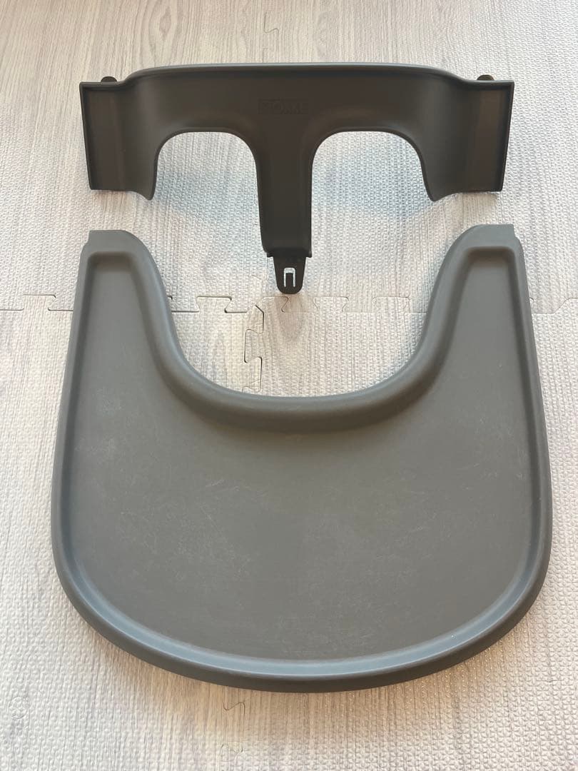 ストッケベビーセット&トレー(グレー)