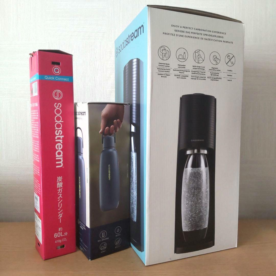 《新品未使用 》sodastream ソーダストリーム スターター特別パッケージ