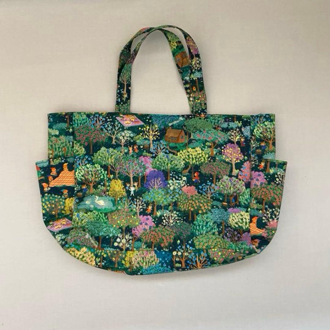 さらり様　ハッピーバック　５点セット　トートバック　　ユキエモンハンドメイド