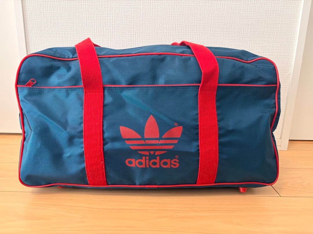 【希少】アディダス ビンテージ 80's ボストンバッグ