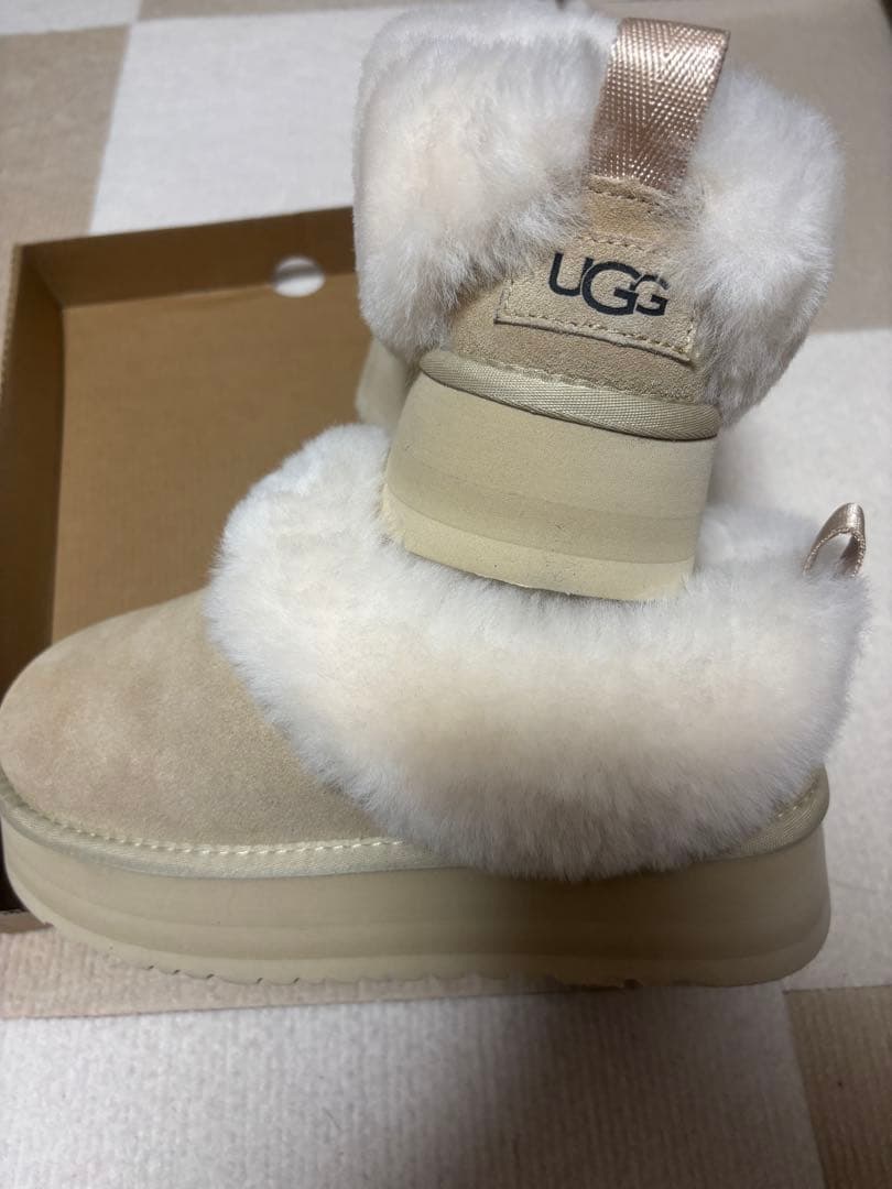 UGG 厚底23.5cm MUSTARD_SEED ムートンブーツ