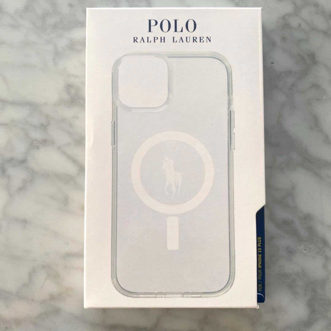 レア！完売！新品　ラルフローレン　iPhone15 Plus ケース
