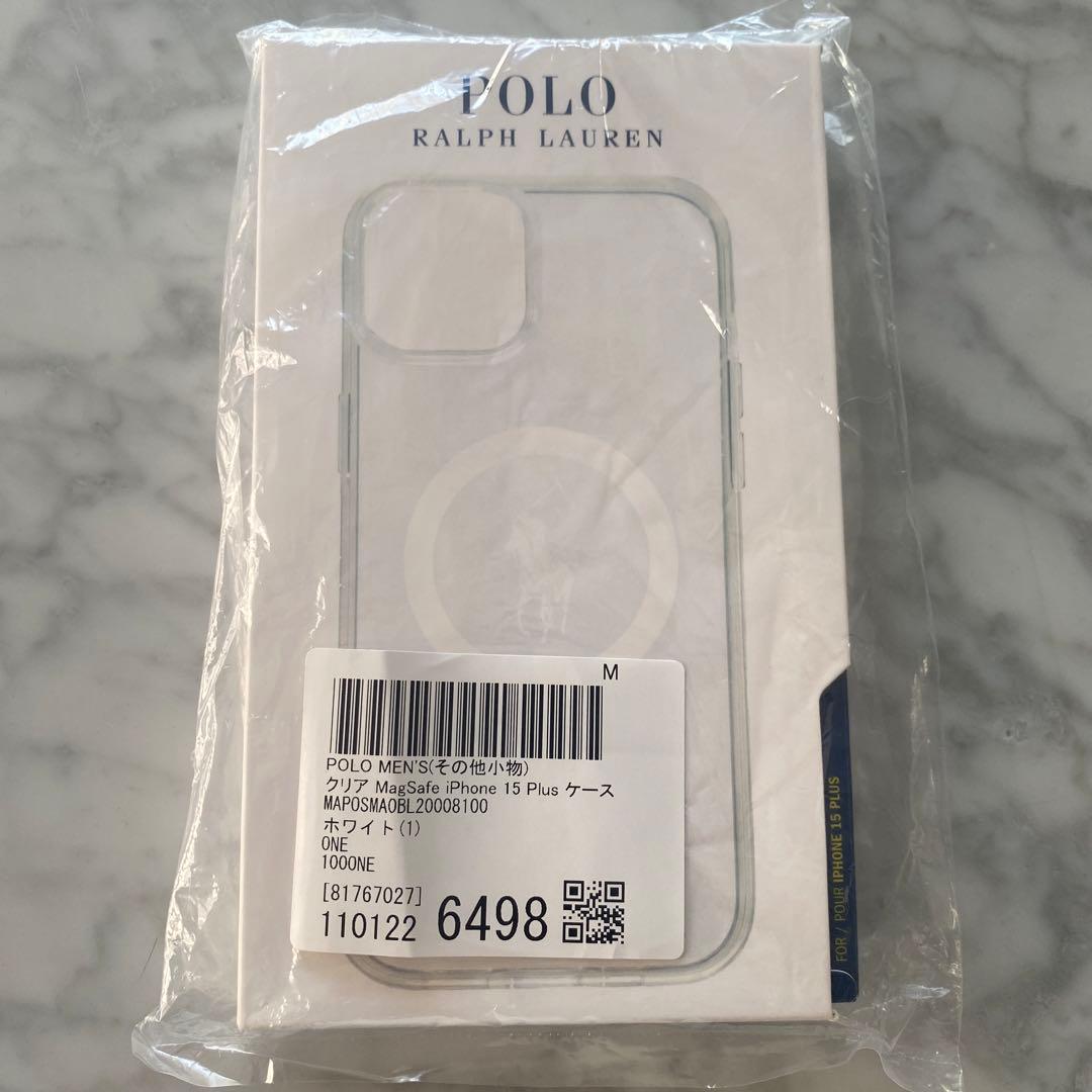 レア！完売！新品　ラルフローレン　iPhone15 Plus ケース