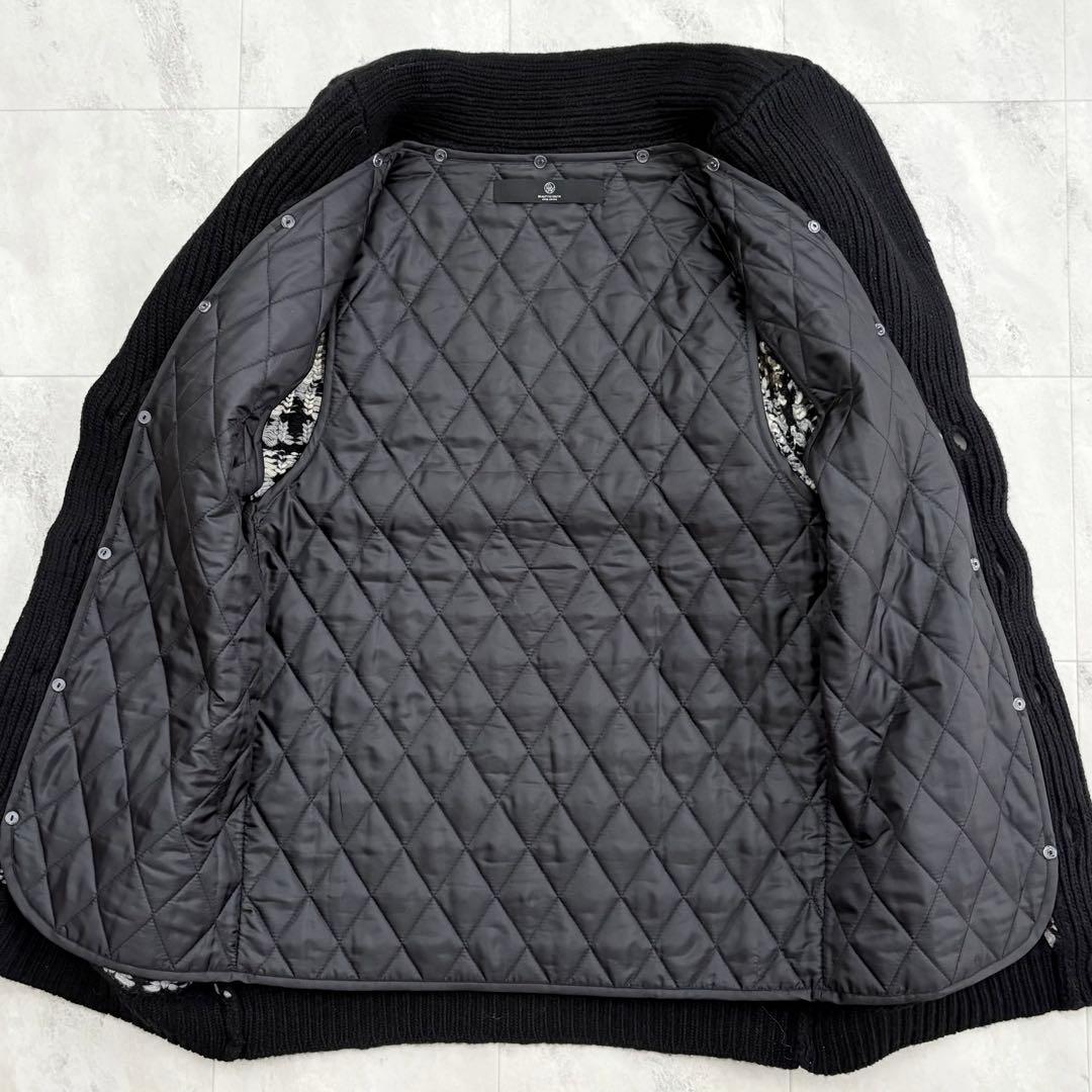 ビューティ&ユースユナイテッドアローズノルディック柄 ライナー付きニット