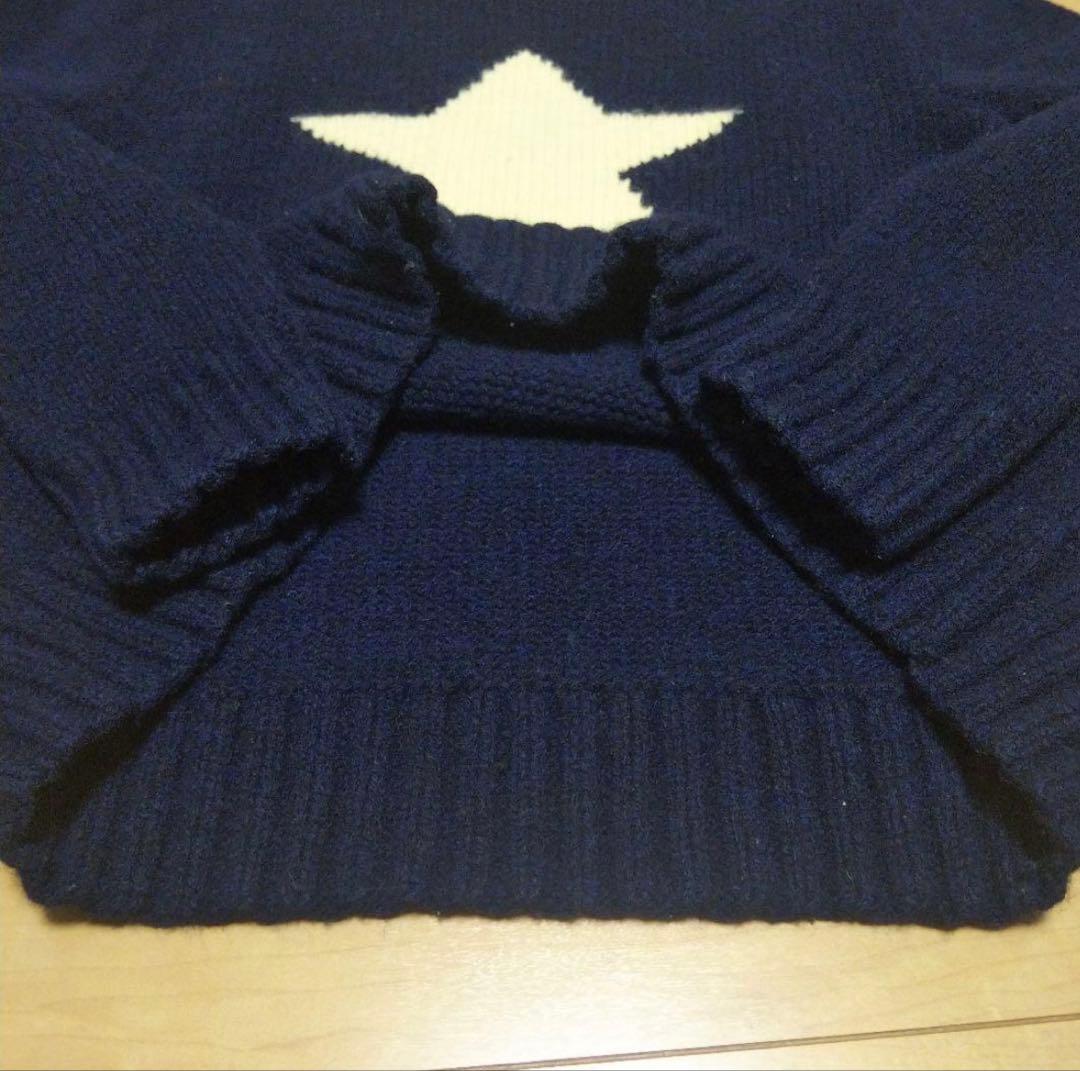 美品 ポロラルフローレン スター ニット サイズL
