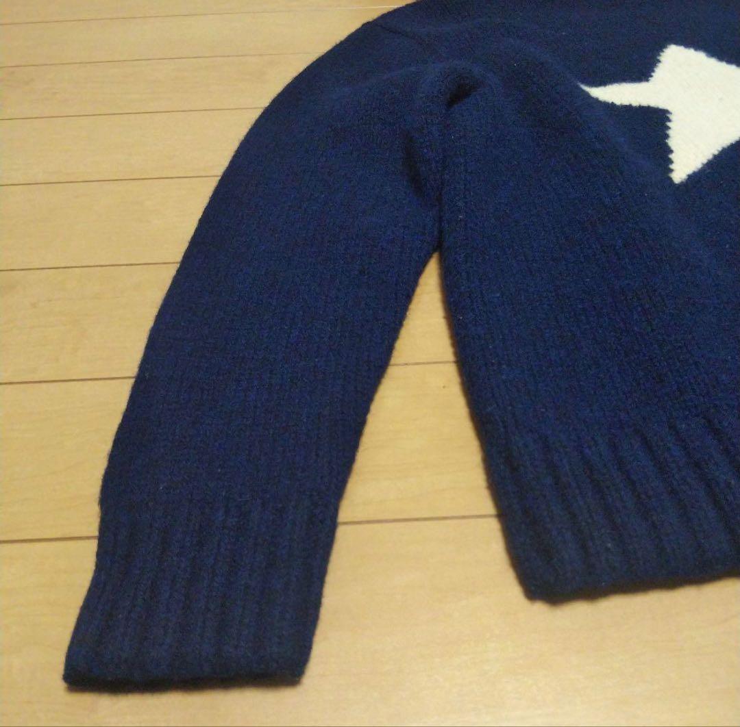 美品 ポロラルフローレン スター ニット サイズL