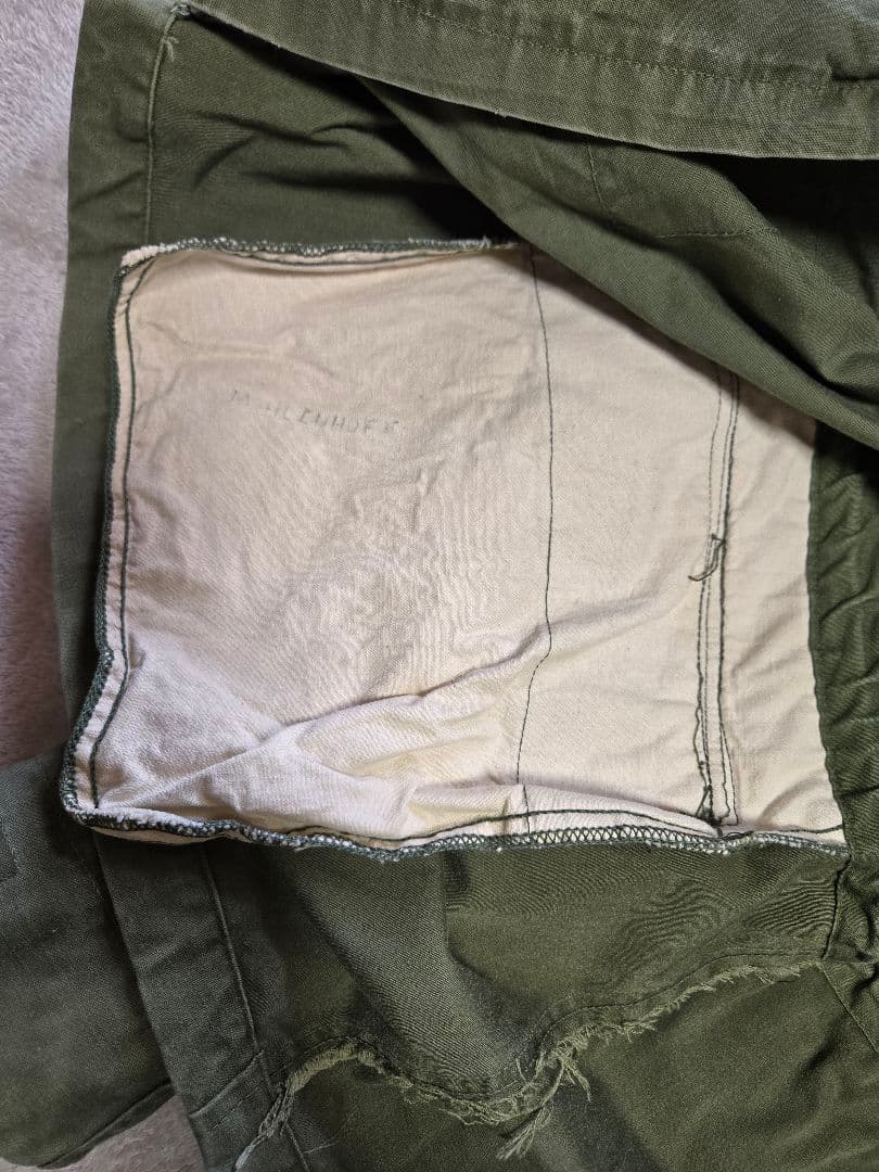 米軍 M-65 フィールドジャケット 2nd オリーブグリーン