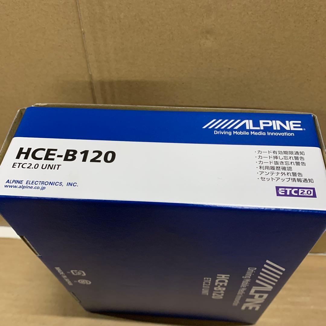 新品　アルパイン(ALPINE) ETC2.0車載器 HCE-B120