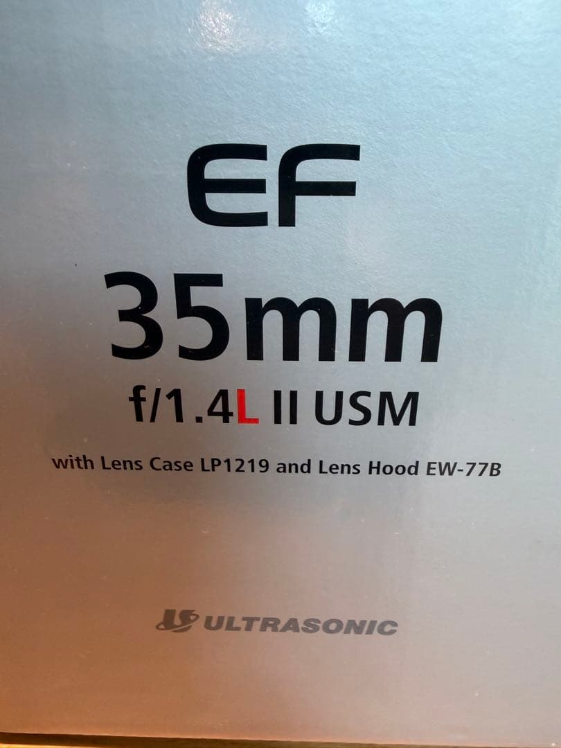 Canon EF 35mm f/1.4L II USM レンズ