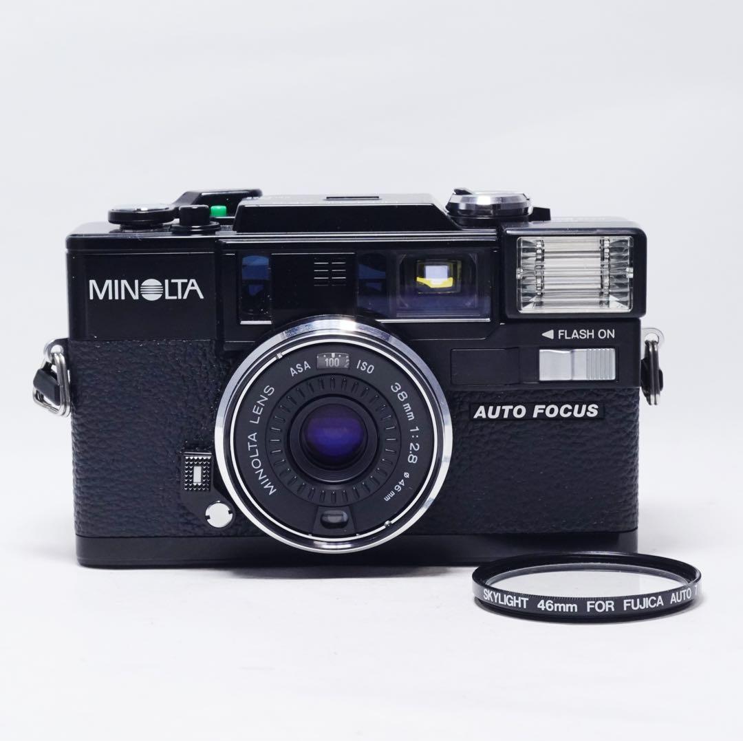 動作確認済 MINOLTA Hi-MATIC AF-D フイルムカメラ