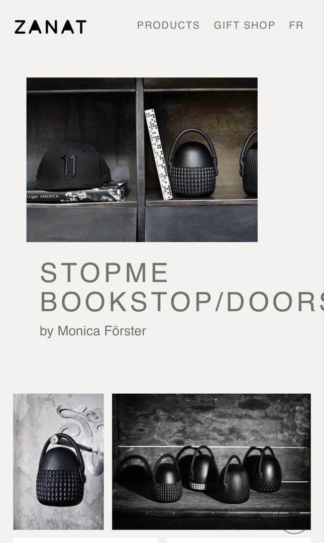 ZANAT ドアストッパー コニッツ彫 ユネスコ無形文化遺産 ザナート