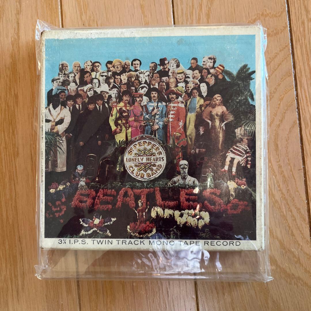 貴重！　ビートルズ　サージェントペパー　オープンリールテープ　UK mono