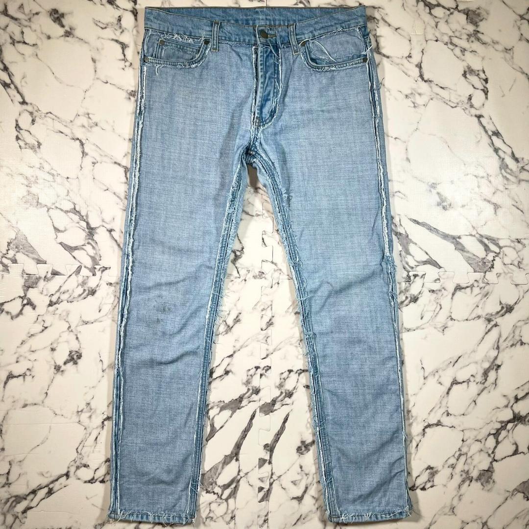 ✨インサイドアウト/W34(L)✨Maison Margiela × 青