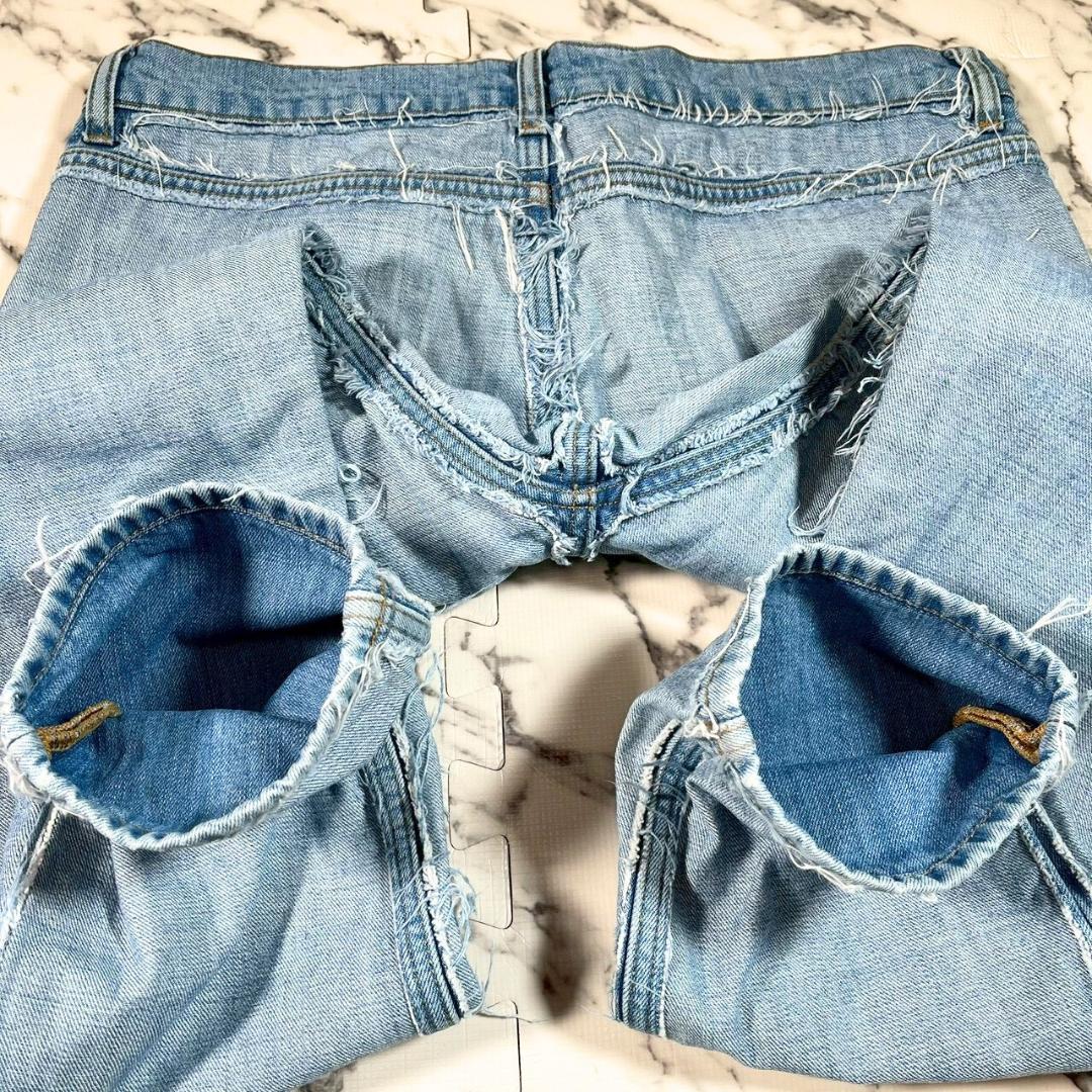 ✨インサイドアウト/W34(L)✨Maison Margiela × 青