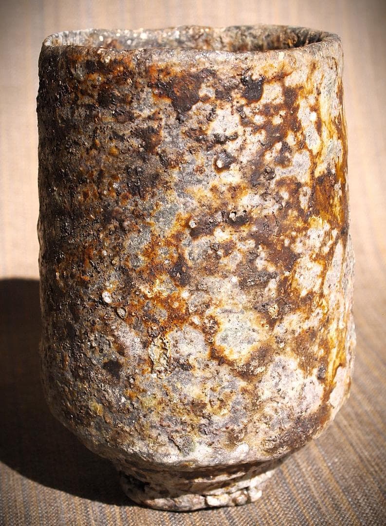 人気作家★大西雅文★赤丹波筒湯のみ