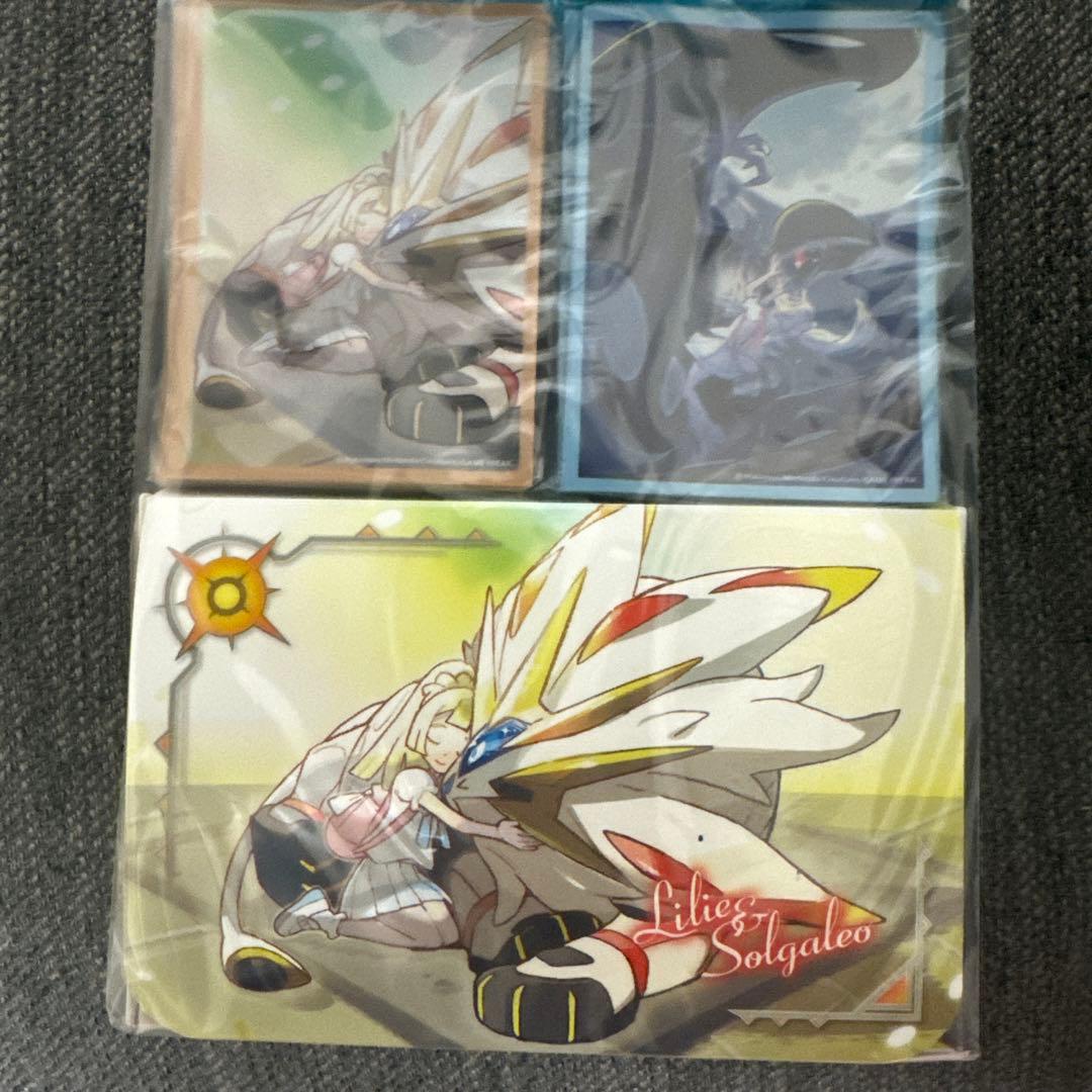 ダブルデッキケース＆シールド リーリエ＆ソルガレオ・ルナアーラ