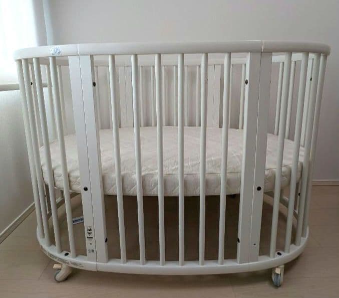 ストッケ　スリーピー　ホワイトベビーベッド