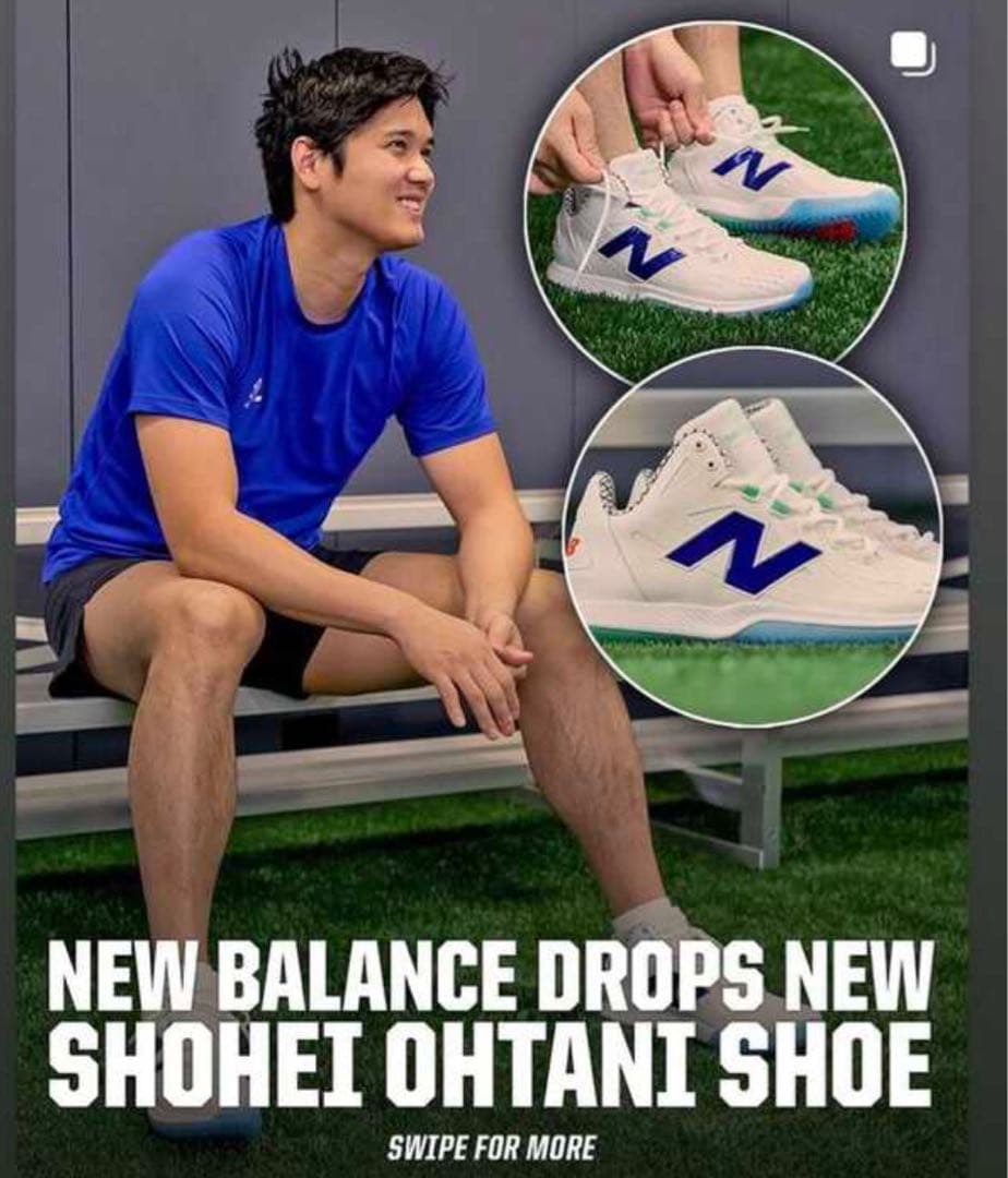 ニューバランス　大谷翔平　Ohtani 1 大谷ワン　シューズ　米国購入