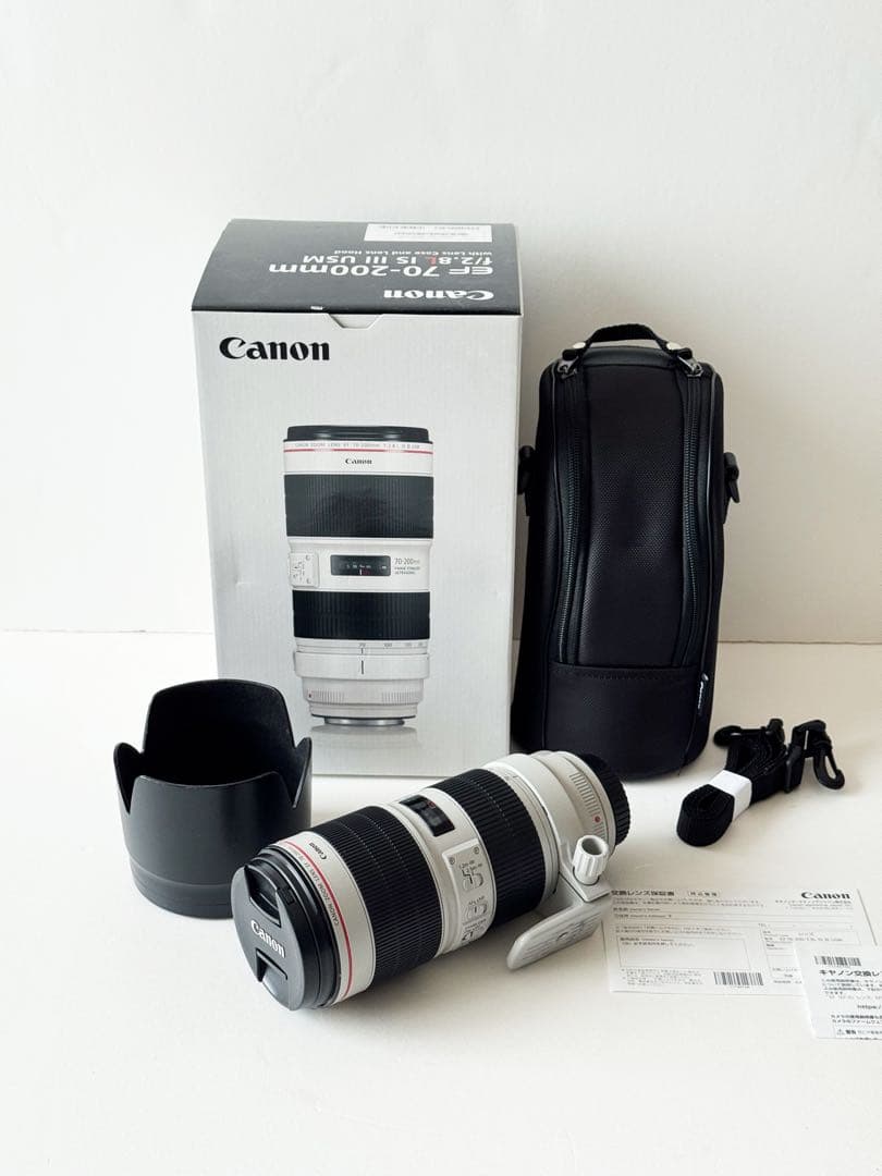 canon EF70-200 f2.8L IS Ⅲ USM 中古美品