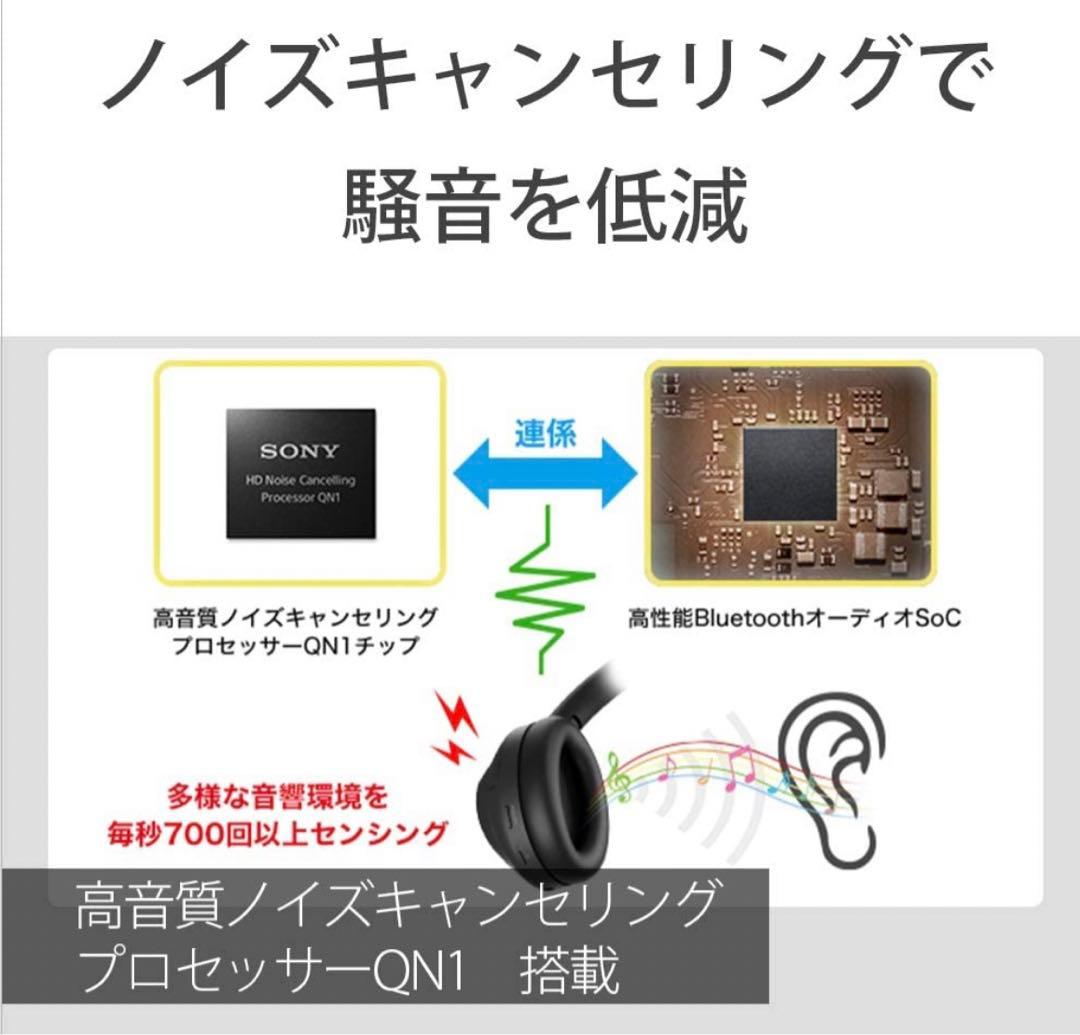 ワイヤレスヘッドホン WH-1000XM4 ブラック