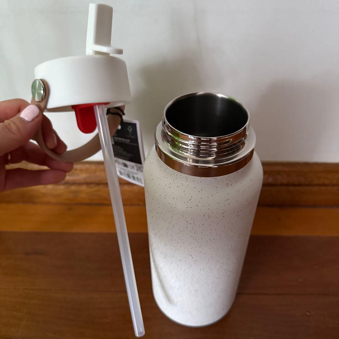 限定 ハイドロフラスク 32oz Hydro Flaskストロー水筒 シーソルト