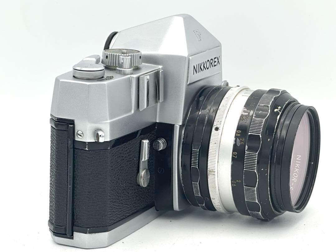 【完動品】NIKKOREX F+ 標準レンズ フィルム 一眼レフ 動作確認済み