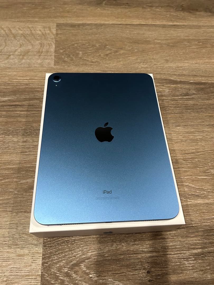 iPad 第10世代 64GB ブルー(ガラスフィルム付)+ Appleペンシル